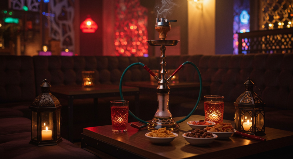 hookah lounge on Valentine's Day