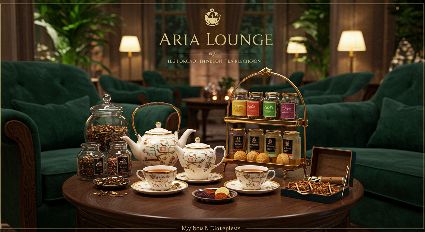 Luxury Tea Lounge Transforms Your Afternoon into Blissful Elegance