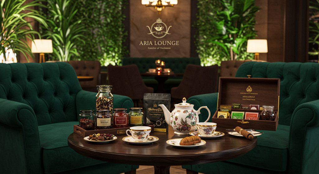 luxury tea lounge
