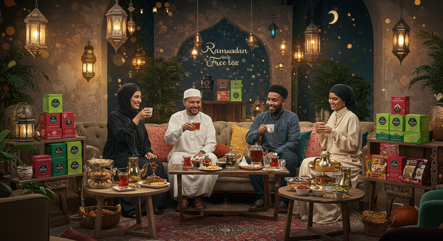 Get Free Tea During Ramadan at any Aria Lounge locations