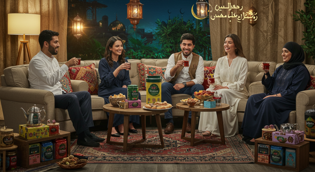 get free tea during Ramadan
