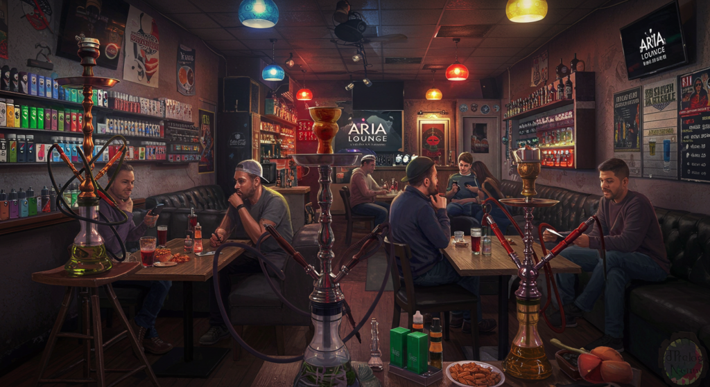 Hookah lounge and vape shop near me
