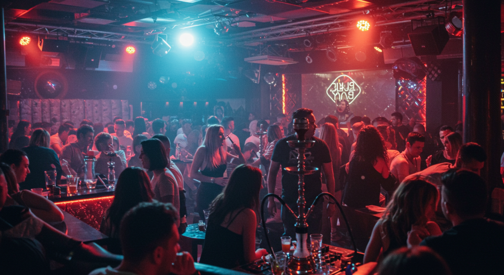 best hookah lounges with live DJ
