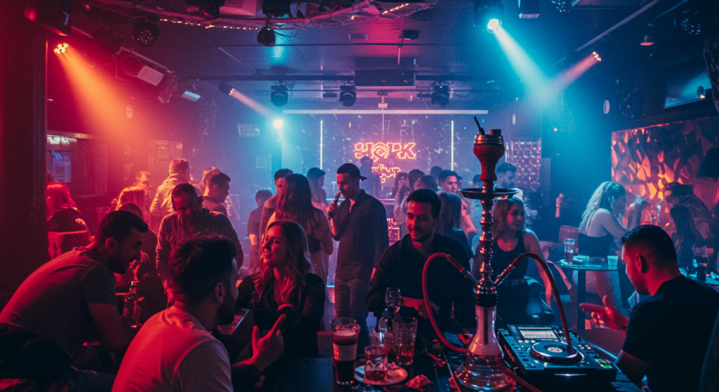 best hookah lounges with live DJ
