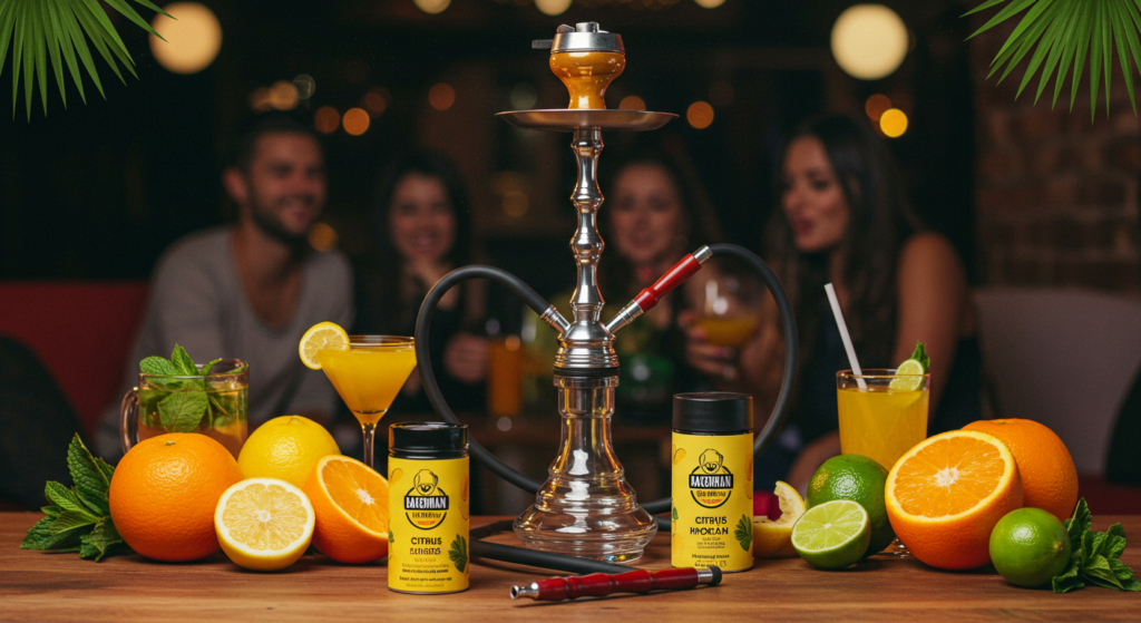popular citrus hookah flavors
