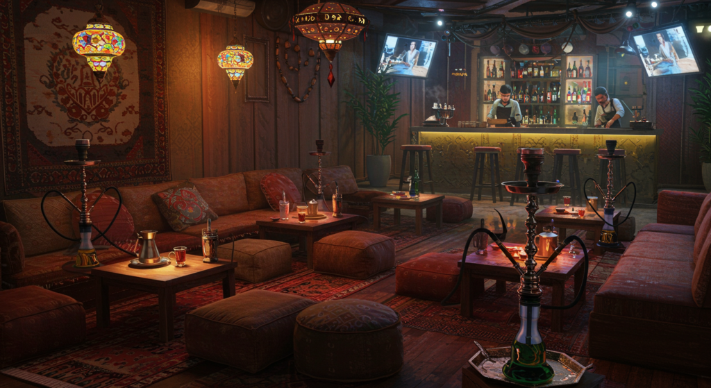 The friendliest hookah lounge