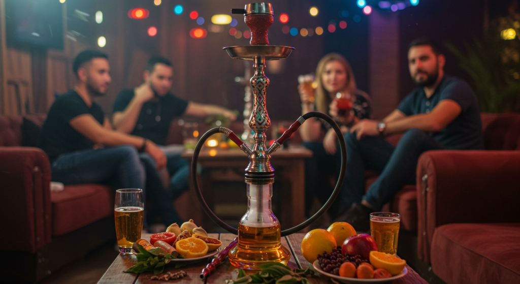 how does a hookah work