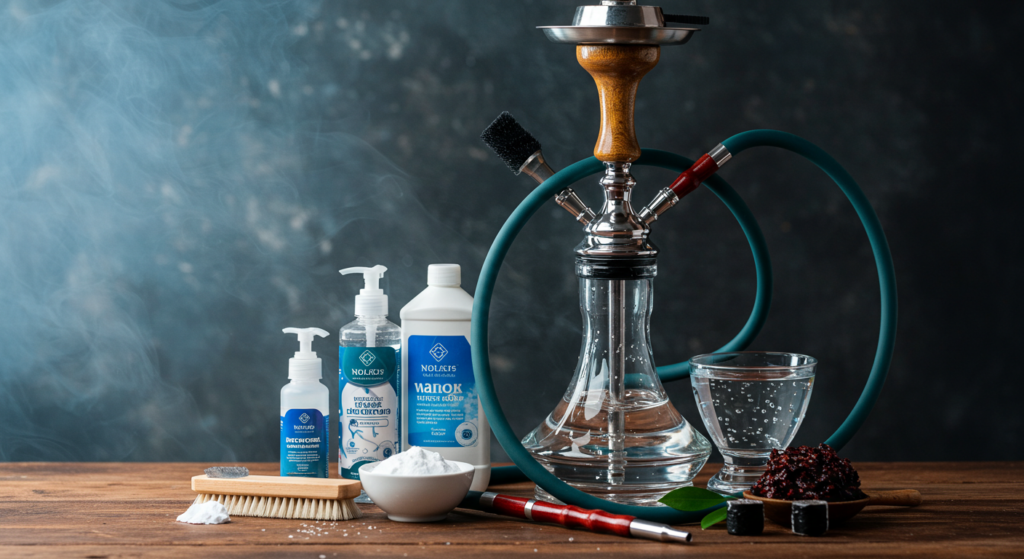 how to clean hookah base effectively