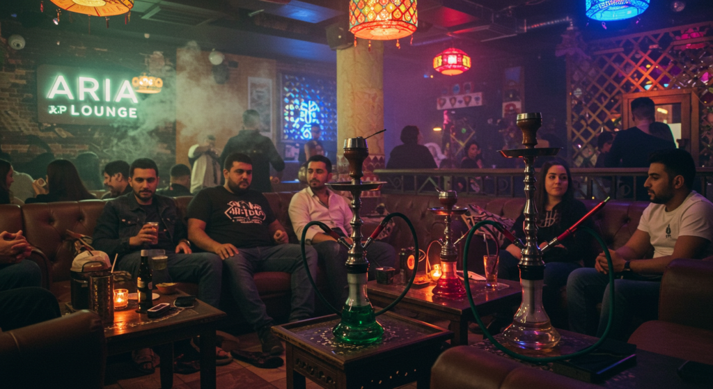 Middle Eastern vape lounge