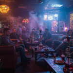 Middle Eastern vape lounge