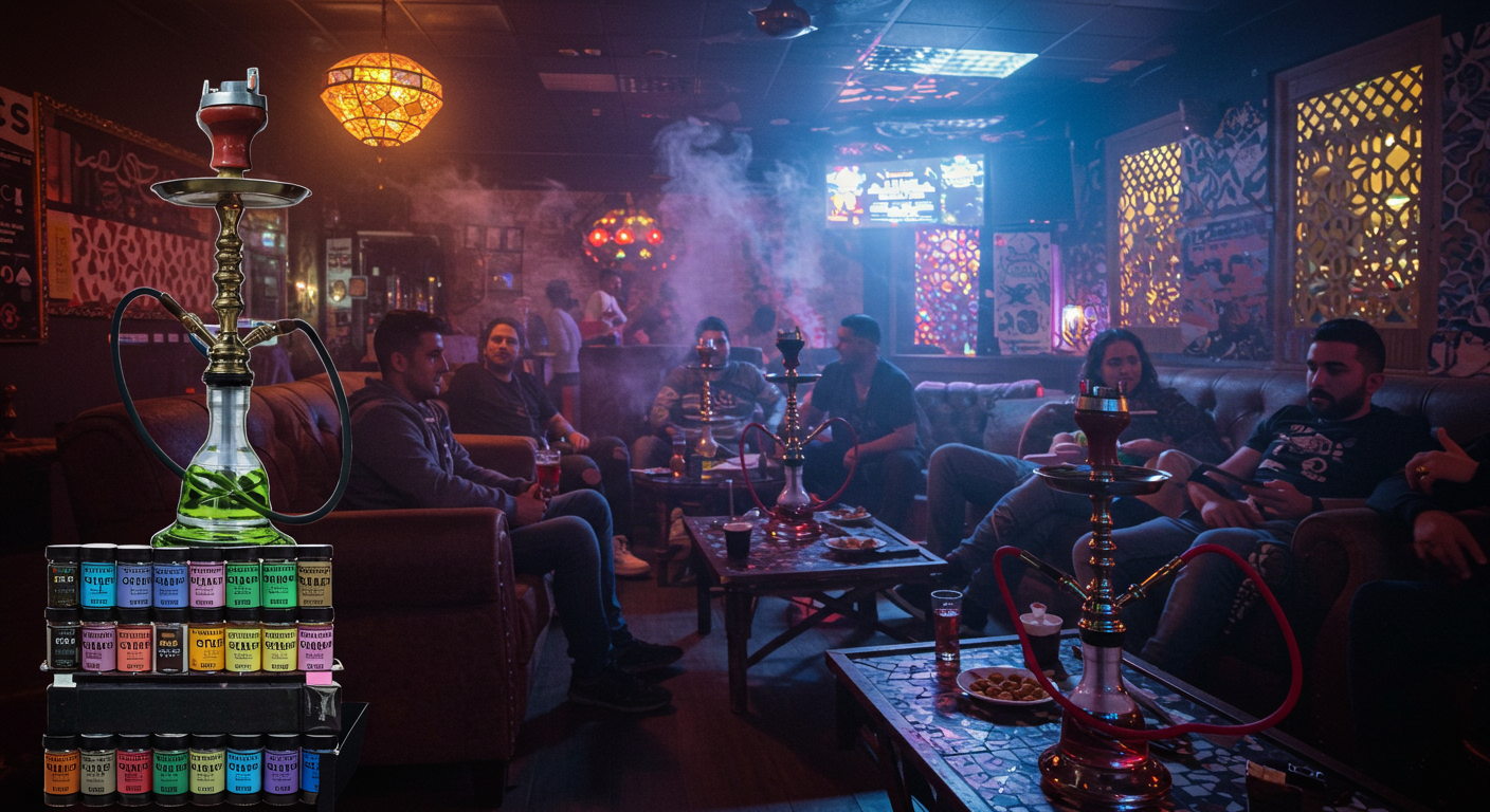 Middle Eastern vape lounge