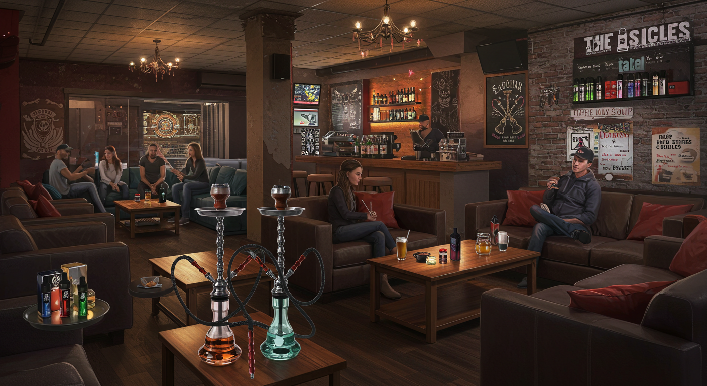 Hookah Bar with Vape Shop Offers Unforgettable Chill Vibes