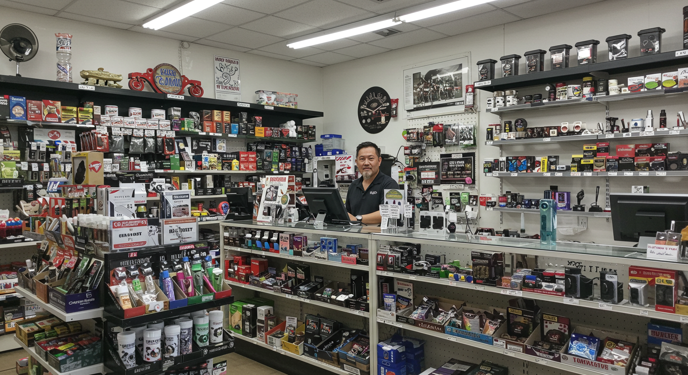 hookah lounge and vape store