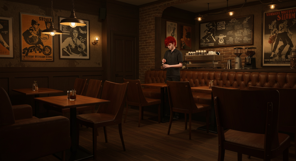 coffee and tea lounge