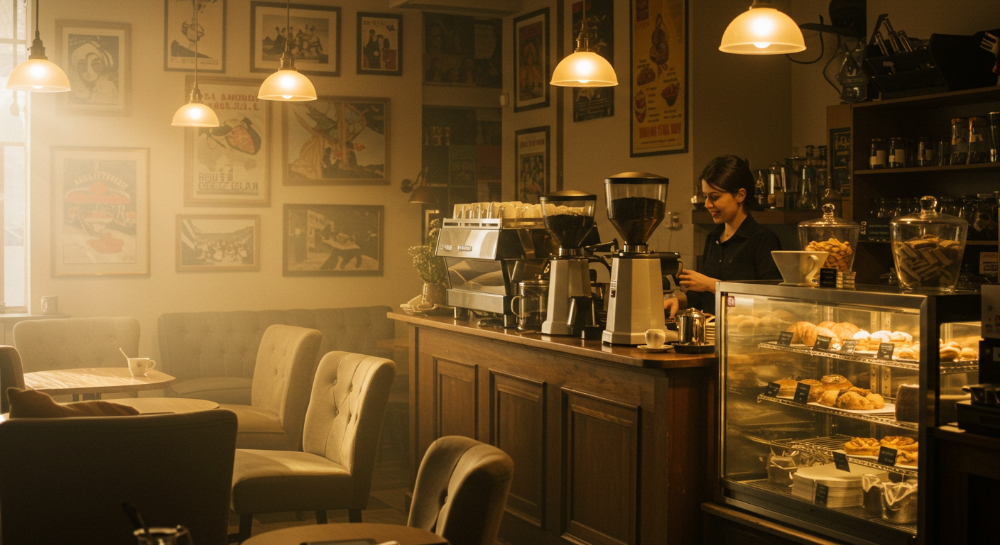 coffee and tea lounge
