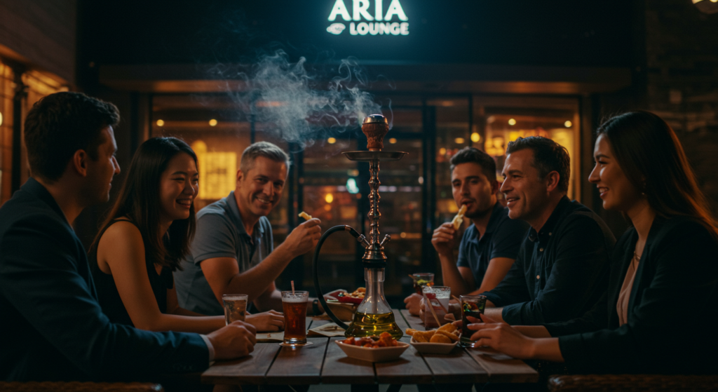 Exploring Cultural Snacks & Shisha at Aria Lounge