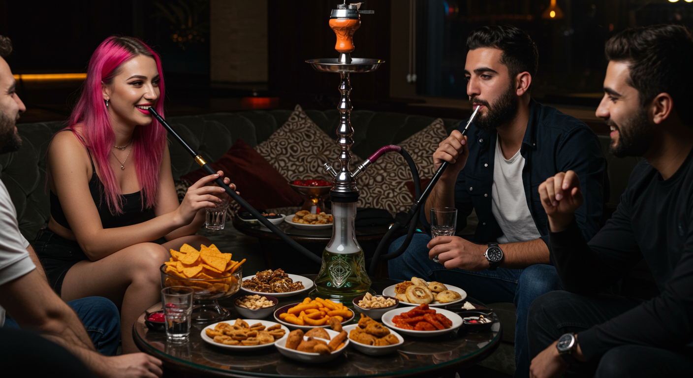 Exploring Cultural Snacks & Shisha at Aria Lounge for Unforgettable Moments