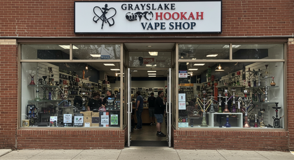 hookah lounge and vape store