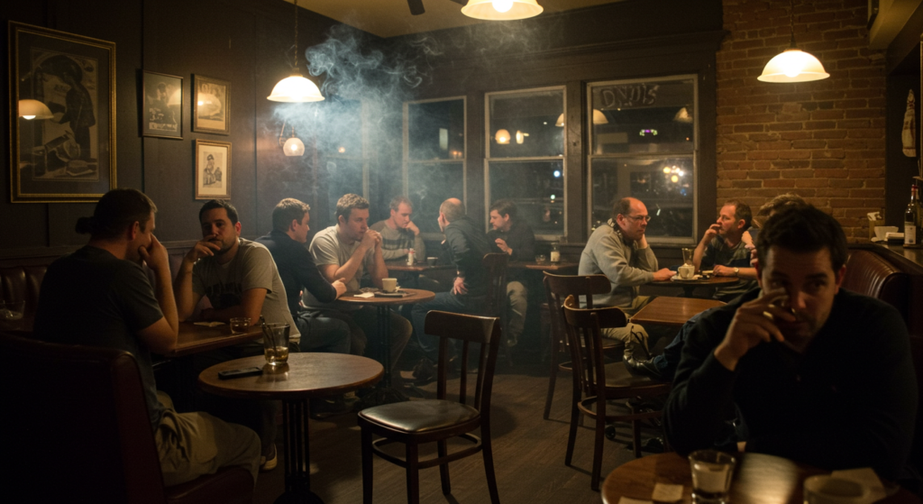 coffee shop you can smoke inside at Grayslake
