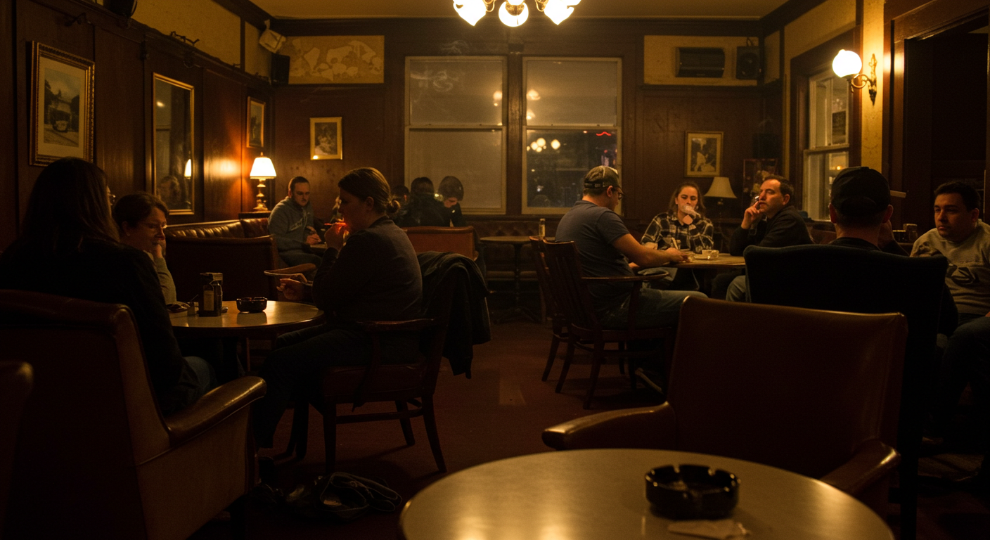 coffee shop you can smoke inside at Grayslake