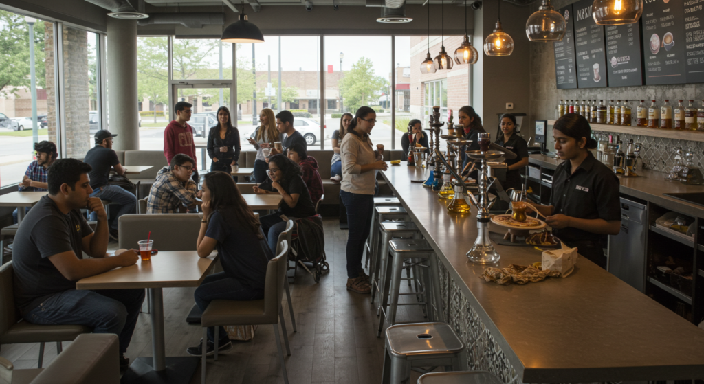 café, Tea, and hookah lounge in Kenosha, WI