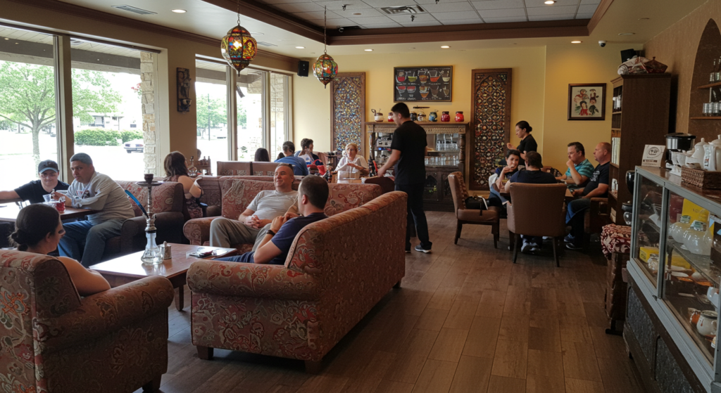 café, Tea, and hookah lounge in Kenosha, WI