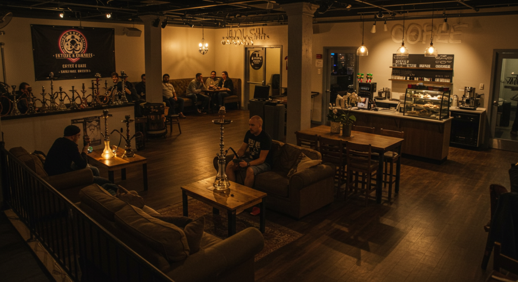 Hookah lounge in Kenosha with vapes, a café, and the best tea in Wisconsin