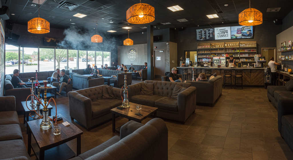 Hookah lounge in Kenosha with vapes, a café, and the best tea in Wisconsin